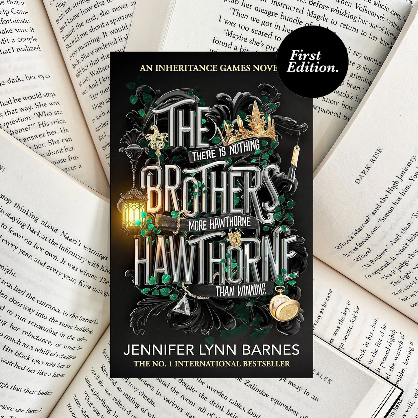 The Brothers Hawthorne By Jennifer Lynn Barnes (SECOND-HAND)