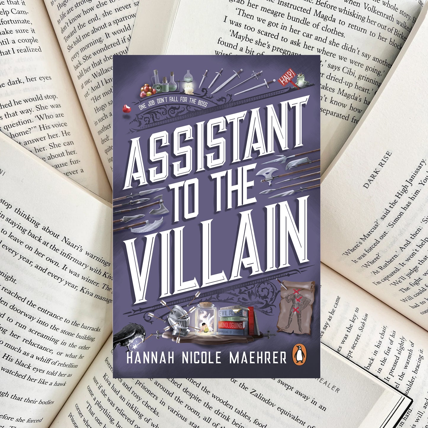 Assistant to the Villain By Hannah Nicole Maehrer (SECOND-HAND)