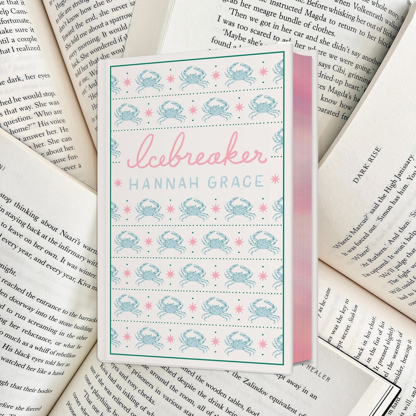 Icebreaker By Hannah Grace SPECIAL EDITION HARDBACK (NEW)