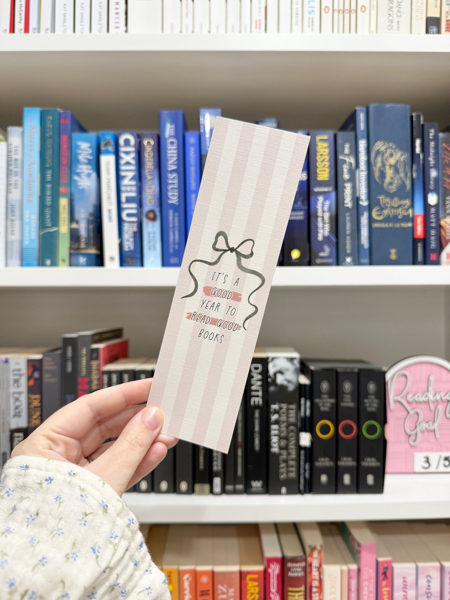 Bow Candy Stripes BOOKMARKS