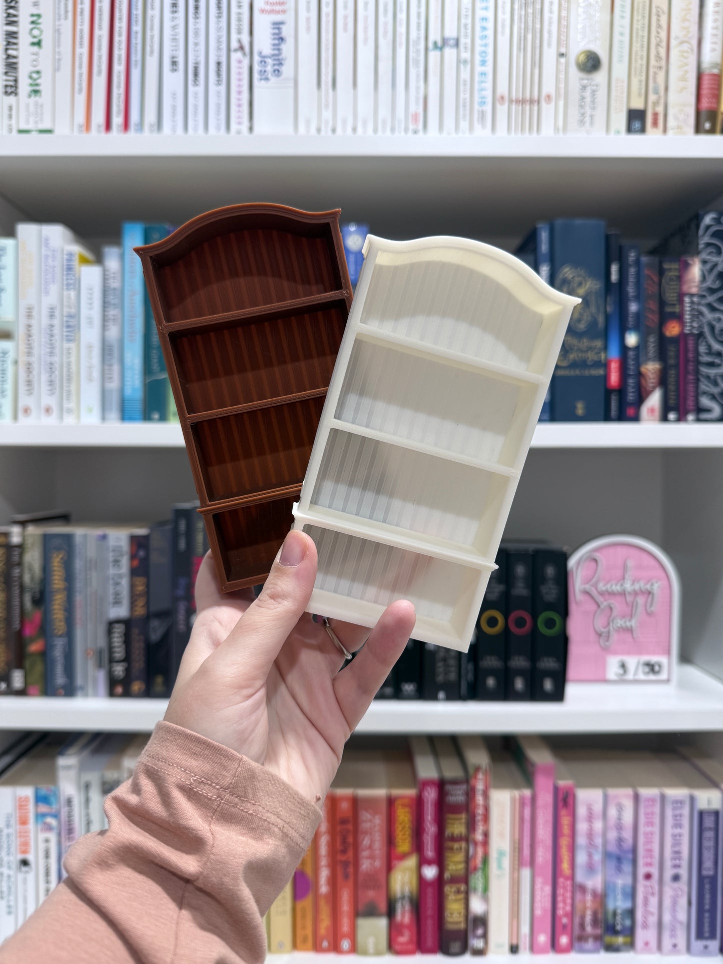 3D Printed Mini Bookshelf & Books