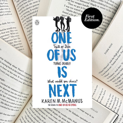 One of Us Is Next By Karen M. McManus SPRAYED EDGES (NEW)