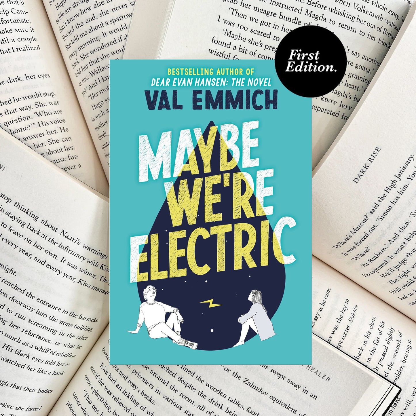 Maybe We're Electric By Val Emmich (SECOND-HAND)