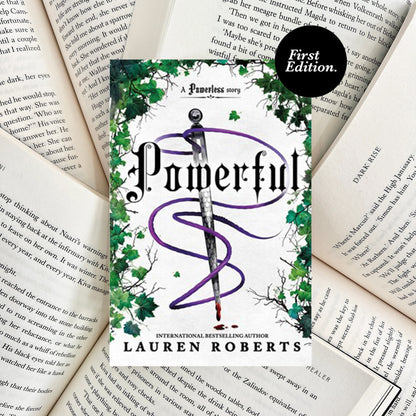 Powerful By Lauren Roberts SPECIAL EDITION HARDBACK (NEW)