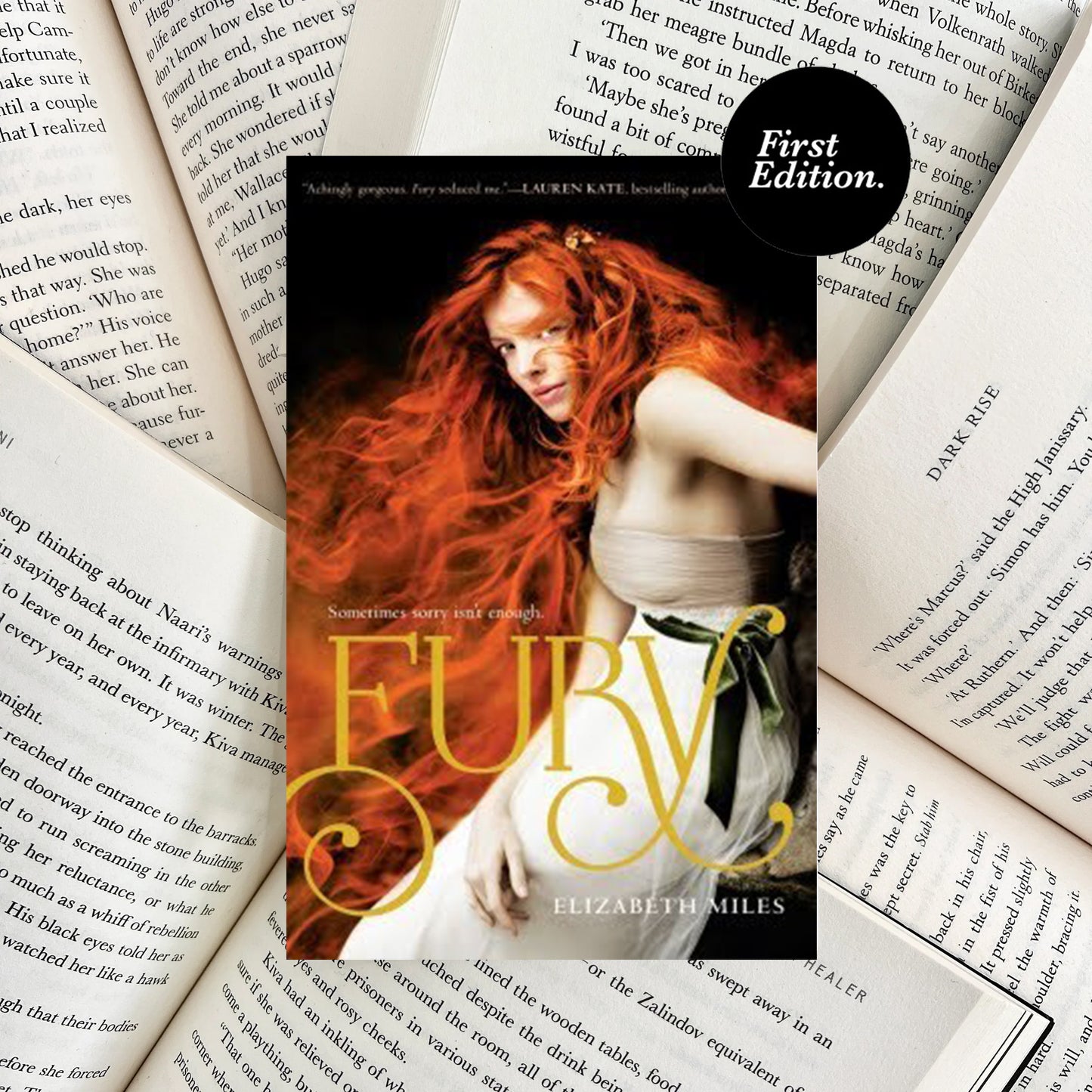 Fury By Elizabeth Miles (SECOND-HAND)