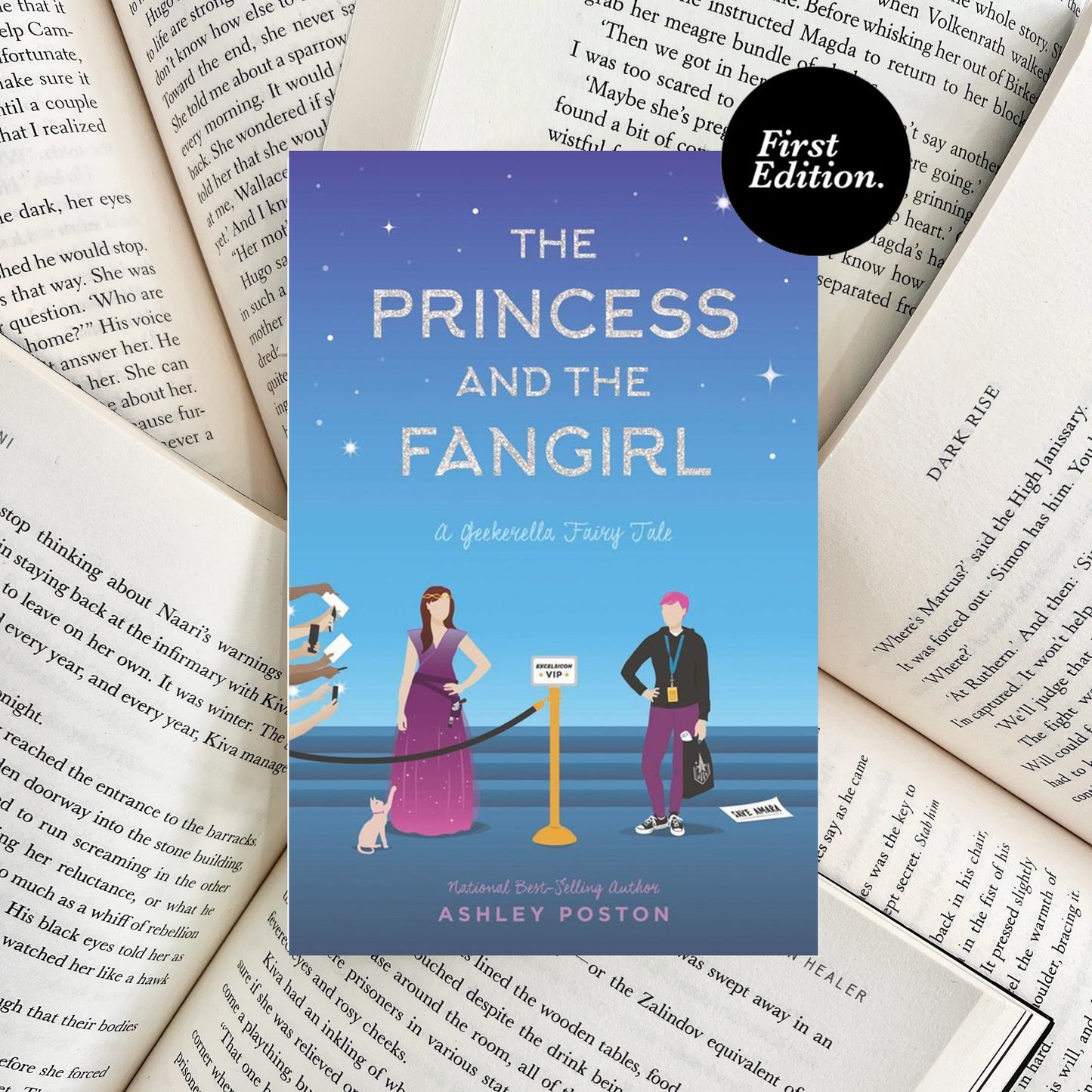 The Princess and the Fangirl By Ashley Poston (SECOND-HAND)