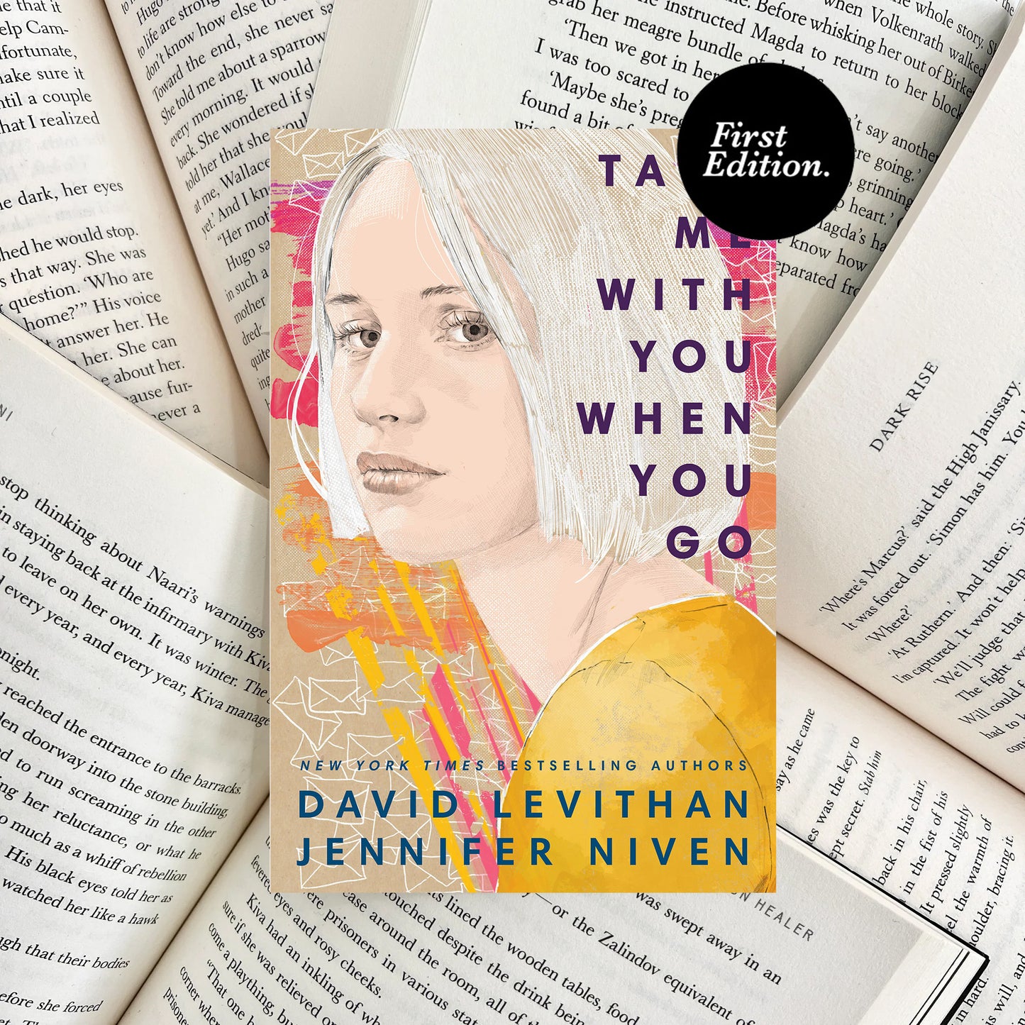 Take Me With You When You Go By David Levithan (NEW)