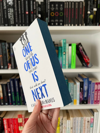 One of Us Is Next By Karen M. McManus SPRAYED EDGES (NEW)