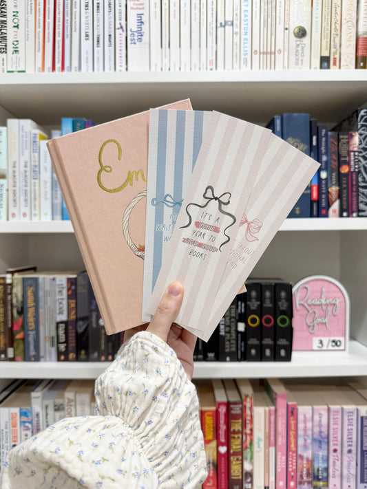 Bow Candy Stripes BOOKMARKS
