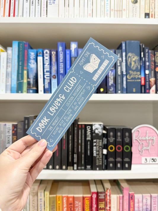 Book Lovers Club BOOKMARKS